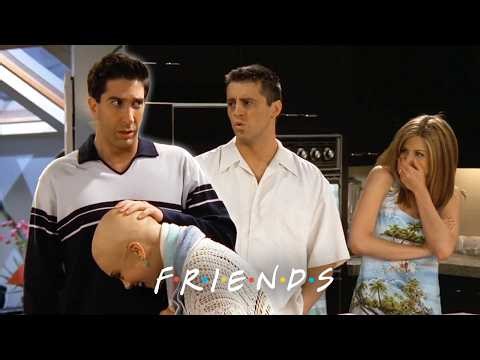 Rachel Makes Ross’ Girlfriend Bald | Friends