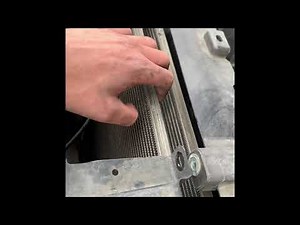 Infiniti M37 S radiator replacement