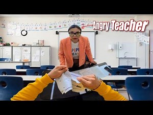 I ESCAPE THE ANGRY TEACHER 4 ‪@DumitruComanac‬ (Funny Parkour POV Chase) #viral #pov #funny #school