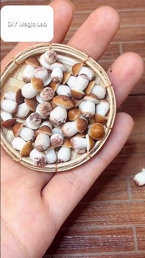 DIY HYPER-REALISTIC CLAY MUSHROOMS! 😍 (Tiny & Magical - Perfect for Fairy Gardens!)