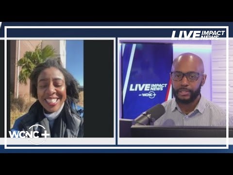 Icy aftermath of winter storm in Cabarrus County