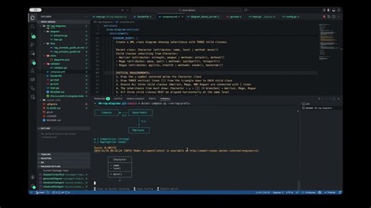 ASCII class diagrams with tiny language models | 🐳 Philippe Charrière
