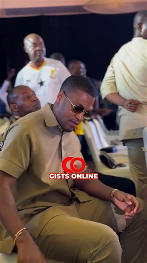 Sharaf Mahama seated at the World Cup fundraising launch 😇😇😁#viralreels #viralshort