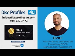 EPIC How to Set up and Send an Everything DiSC Management Assessment