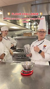 1 Cup of Flour Challenge 🌾🏆 How close can you get to the perfect cup of flour? 👩‍🍳👨‍🍳 In honor of National Baking Week, our pastry and baking class put their skills to the test, guessing exactly 120g without a measuring cup! 🥖 Think you could nail this challenge? 🤔 . . . . . . . . . . . #ICEculinary #culinaryvoice #FlourChallenge #BakingWeek #WeighItRight #PastryPerfection #CulinaryChallenges #PastryLife #BakingGoals #bakery #pastrychef #baking #pastrystudent #NationalBakingWeek2024 #fut