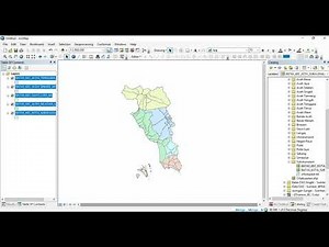 Menggabungkan Polygon di ArcGIS 10.5 (How To Merge Polygon in ArcGIS 10.5)