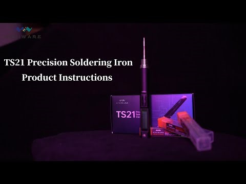 Just got your TS21 Precision Soldering Iron? Let’s master the basics together! 🔧