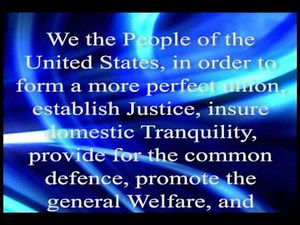 Preamble to the United States Constitution