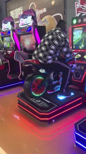 Wild Rider 3 Motorcycle Racing Arcade Machine | 2-Player Racing Game for Arcade Centers​