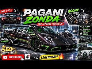 Pagani Zonda Revolución – The Ultimate Hypercar | 800HP V12 Beast 🔥