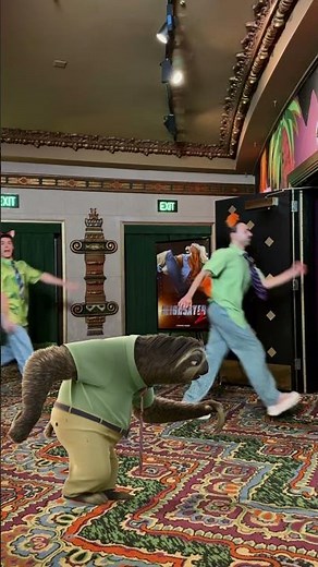 Everybody is rushing to see #Zootopia2...well almost everybody 🦥Now playing in theaters!