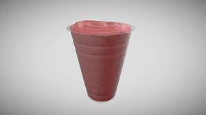 Realistic Smoothie 3D - Download Free 3D model by Viziometry