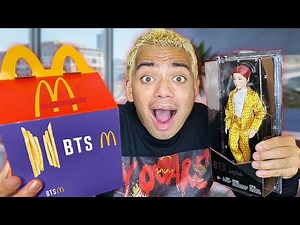 DO NOT ORDER THE BTS HAPPY MEAL FROM MCDONALDS AT 3AM!! (BTS MEAL IS HAUNTED)
