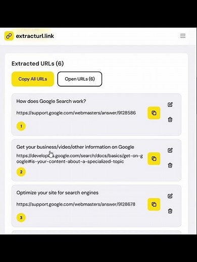 Extract URLs from Any Text in Seconds | Free Online URL Extractor Tool #shorts