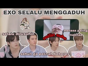 EXO KONSISTEN DENGAN KERUSUHAN | EXO FUNNY MOMENTS