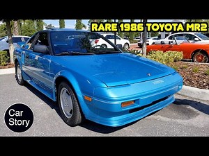 Rare 1986 Blue Toyota MR2 - Listen To This Owners Story