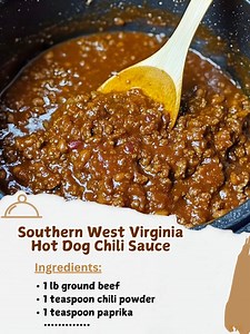 252 reactions · 67 shares | Southern West Virginia Hot Dog Chili...