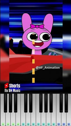 Sprunki BUGATTI Mega Speed | But Sky Funny @HF_Animation - Piano Tutorial