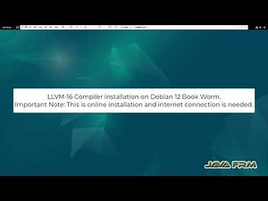 How to install Clang LLVM 16 and how to compile and run C/C++ on Debian 12