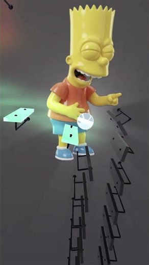 "How many Simpsons characters did you count? 👀🍩 #simpsons #marblerun #thesimpsons