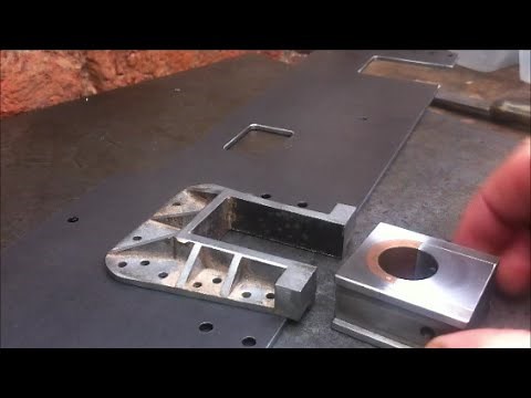 Home Workshop Engineering - Fitting Horn Blocks