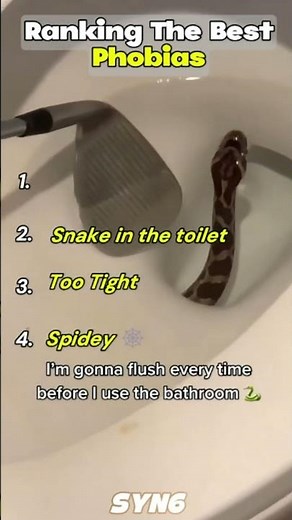 Ranking The Best Phobias! 😭🕷️ (Some of These Are WILD!)