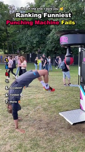 Ranking Funniest Punching Machine Fails 😂