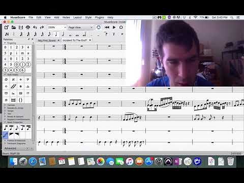Editing Notes and Beams In Muse Score