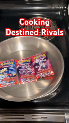 Cooking Destined Rivals Chasing Mewtwo Ex SIR #pokemon #pokemoncardsunboxing