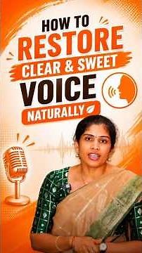 How To Restore Clear & Sweet Voice Naturally | Vocal Cord Care | Rishi Hospital Guntur