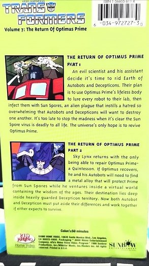 Transformers Volume 7 Return of Optimus Prime Overview | G1 1980s Cartoon #transformers #80scartoons