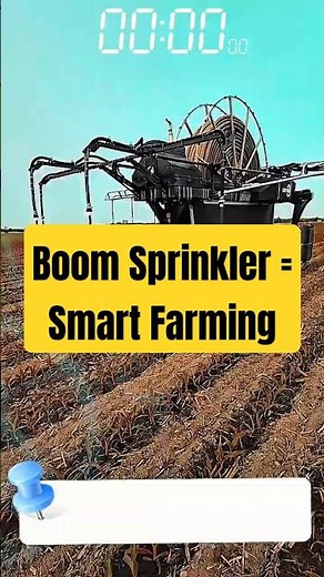 Precision Boom Irrigation System – Efficient Watering for Row Crops