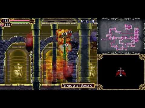 Castlevania Colection. Order of Ecclesia. Jogando com o Albus. Chega mais.