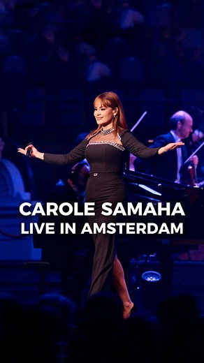One of the most beautiful concerts in my life 😍 and one of the most special ones too! I wanted to share it with you. Watch the best moments from my Amsterdam concert on my official YouTube channel this Friday. #CaroleSamaha #Amsterdam | Carole Samaha