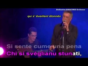 CIOSI Antoine - Corri corri o zitellina . Version karaoké . (Corse)