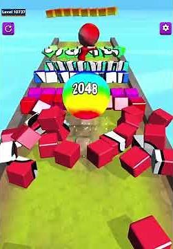 2048 Colors Ball Run 💸🎱❤️ All Levels Gameplay Walkthrough Android, iOS