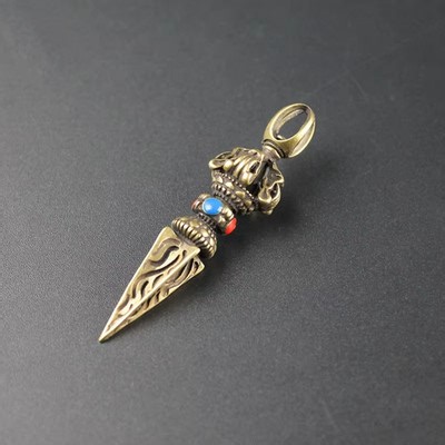 Copper Keychain Pendant Vintage Buddha Key Chain Retro Key Ring Collection Evil | eBay