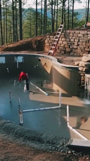 Swimming Pool Construction | Step by Step Pool Building | Amazing Pool Making