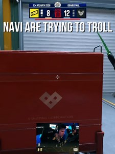 Navi wanted to set a trap #cs2 #navi #counterstrike #cs2moments #b1t #csgo #ace