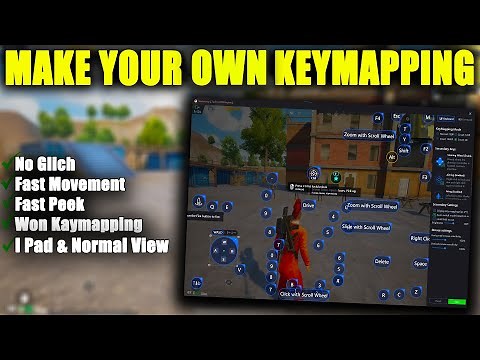 Gameloop Best Key Mapping Settings PUBG Emulator 2024 |How To Make Your Own Keymapping | ZIMO TDM .