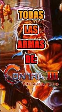 All the weapons in #contra3 the alien wars #contra #trivia #didyouknow #funfacts