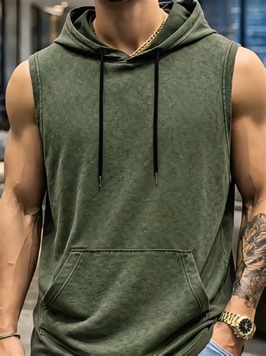 JMIERR Mens 2026 Vintage Washed Sleeveless Hoodie Tank Top. #hoodie #BigDreamsStartSmall #menswear #fashion #mensfashion #TikTokShopCreatorPicks #TikTokshop #fyp #foryou