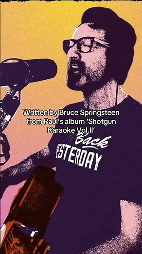 Paul covering #brucespringsteen and #pattismith