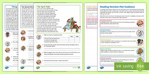 Year 6 Reading Revision Activity Mat Pack 2