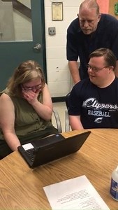 69K views · 1.2K reactions | "HE PROPOSED TO YOU ON TV!"  Audrey Hasson's story on honorary Columbus Clippers bat boy Ethan Boerner took a twist when he asked his girlfriend Michelle Harrigill to marry him! Is it a yes?! Fair warning--it's a tearjerker! https://nbc4i.co/2xeU5y4 | NBC4 | Facebook