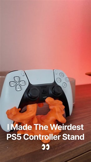 I 3D Printed THIS for My PS5 Controller 👀🎮 #shorts