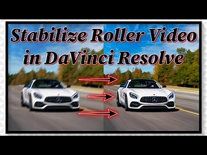 The trick to perfectly stabilize Roller Video in DaVinci Resolve 17 or 18