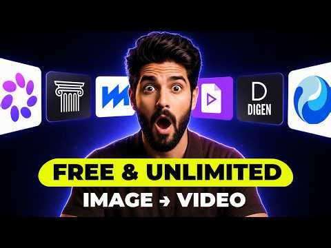 10 FREE & Unlimited Image to Video AI Tools in 2026