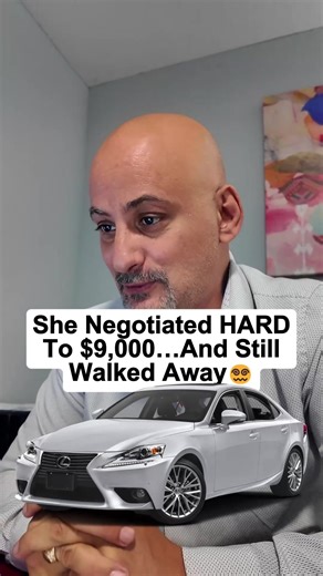 Customer haggled the price of a 2011 Lexus down to $9,000, but even after test drives and inspections, she still couldn’t commit. 😬🚗 Tough negotiator energy—deal almost done, but she walked away. Just another chaotic day at the dealership. #lexusIS #Negotiation #WalkAwayDeal