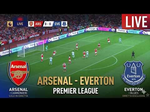 🔴LIVE: ARSENAL VS EVERTON | PREMIER LEAGUE | SIMULATION GAMEPLAY